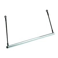 Portarrollos metálico colgante para sillón podológico